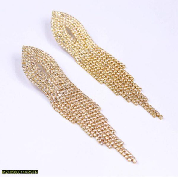 Zircon Long Fashion Earrings