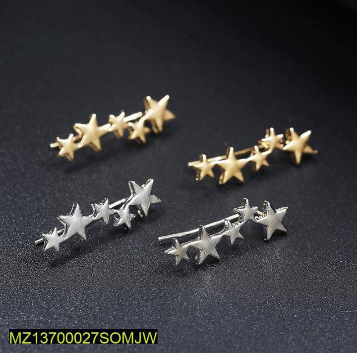 Trendy Star Studs Earrings