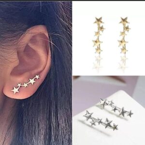 Trendy Star Studs Earrings